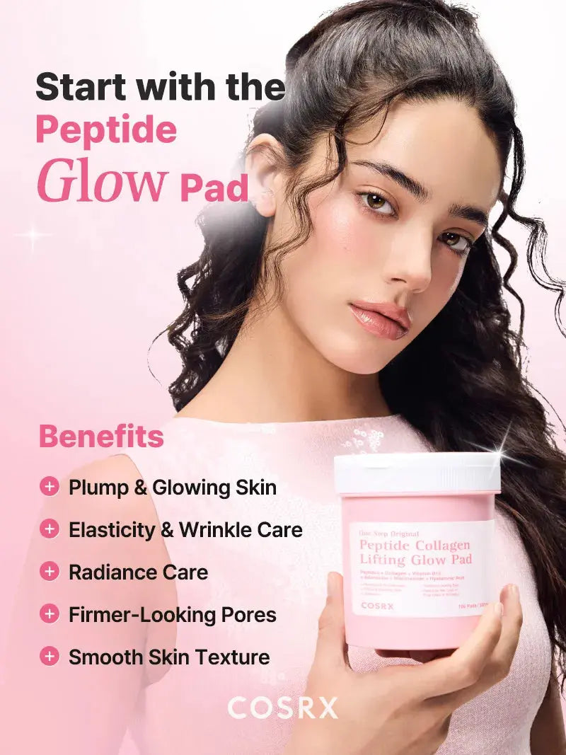 COSRX One Step Original Peptide Collagen Lifting Glow Pad