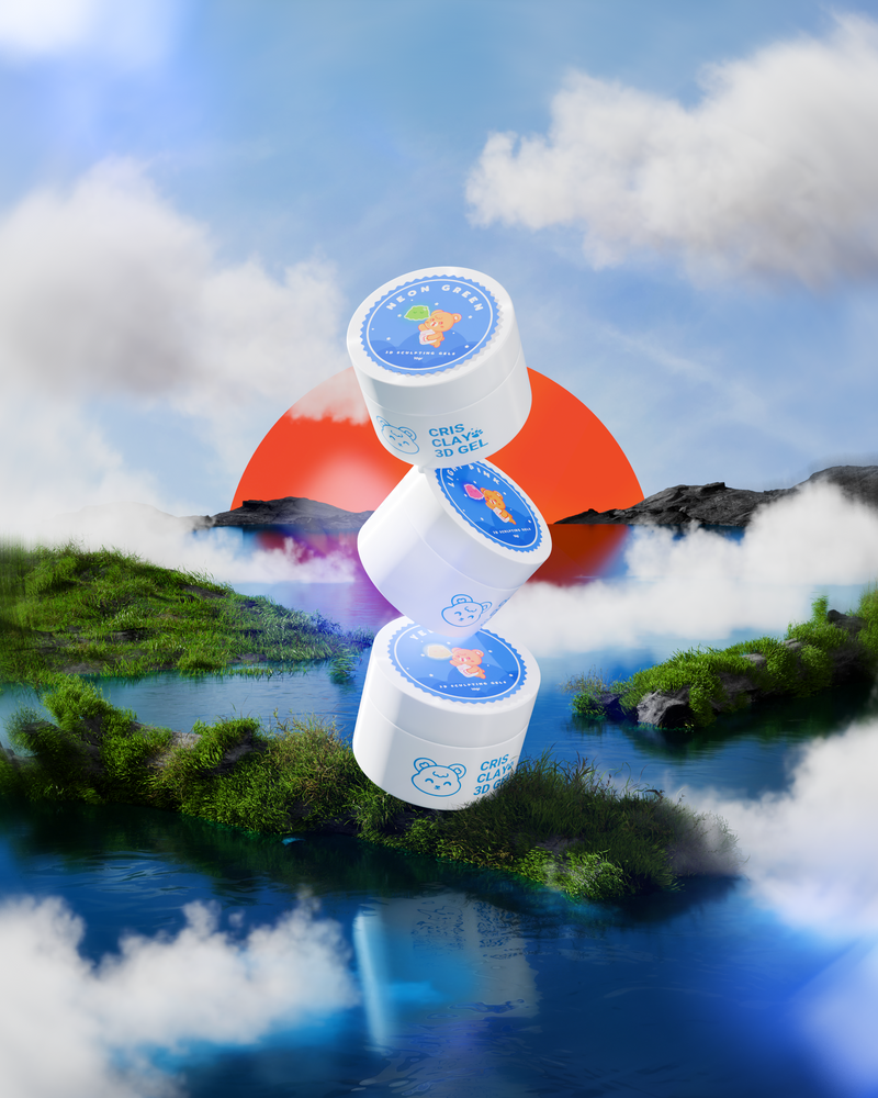 Crisania Neri Cris Clay Classic 3D Sculpting Gel White