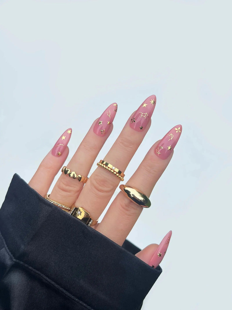 Deco Beauty Nail Art Stickers Golden Hour