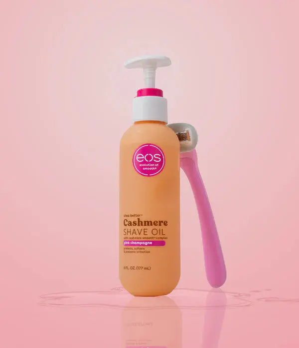 EOS Shea Better Cashmere Shave Oil Pink Champagne