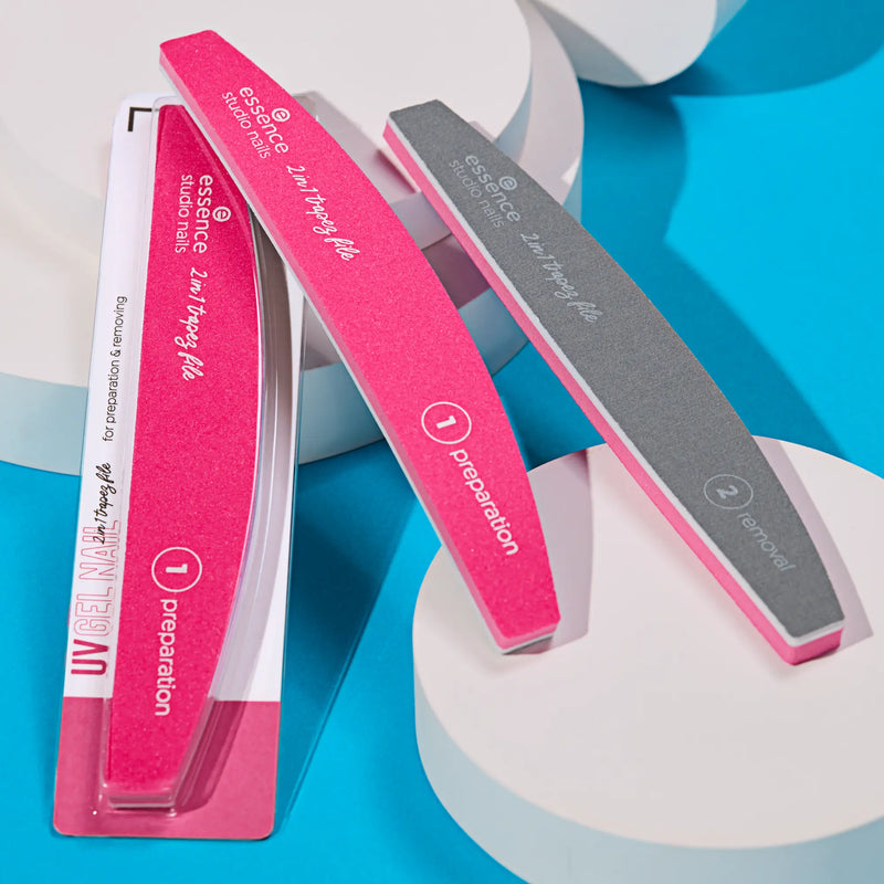 Essence Studio Nails UV Gel Nail 2 in 1 Trapez File