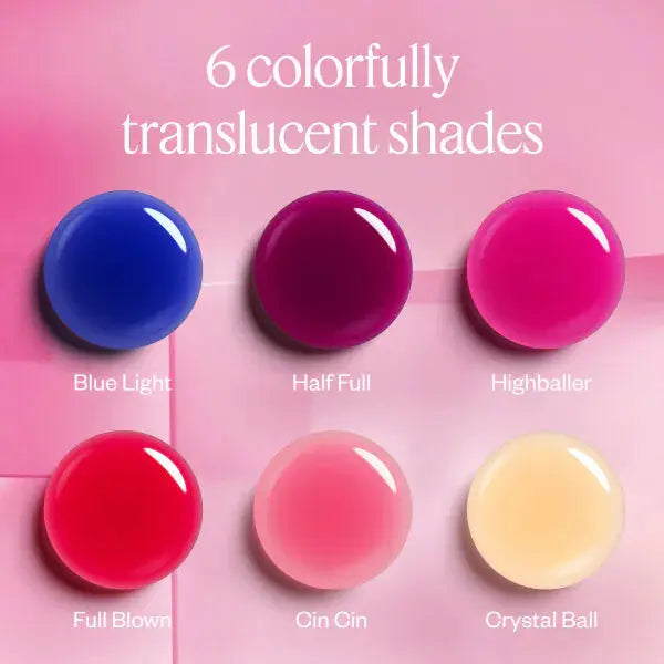 Essie Glass Nails Collection 5 Half Full