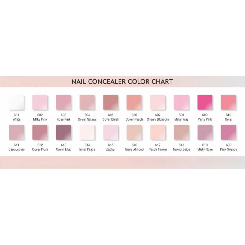 Glamlac Ruber Base Nail Concealer Party Pink #609 15 ml