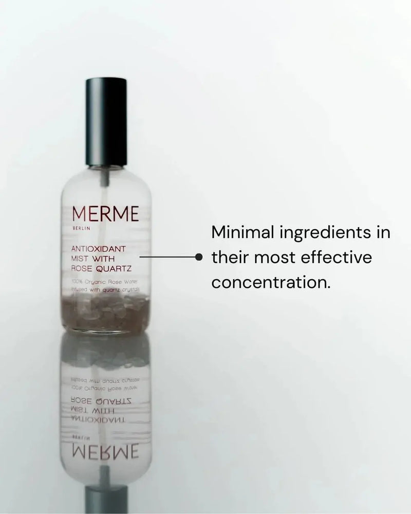 Merme Berlin Antioxidant Mist with Rose Quartz