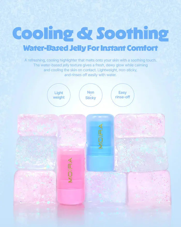 Moira Icy Glow Jelly Stick 003 Peach Sour