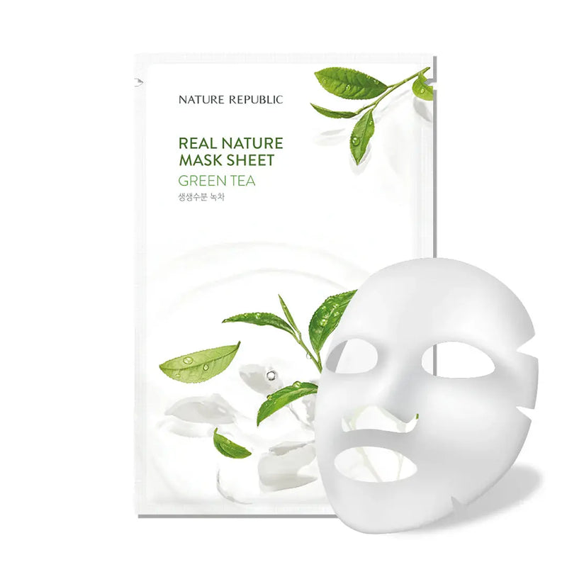 Nature Republic Real Nature Sheet Mask Green Tea