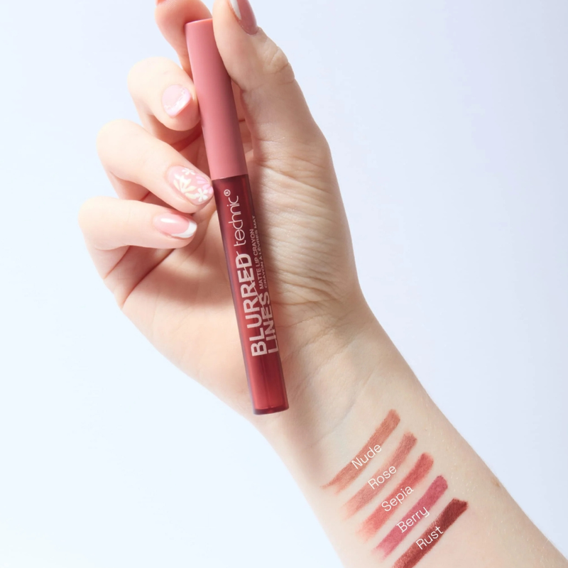 Technic Blurred Line Matte Lip Crayon Rose