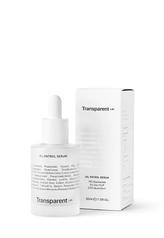 Transparent Lab Oil Patrol Serum