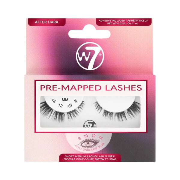 W7 Cosmetics Pre-Mapped Lashes After Dark