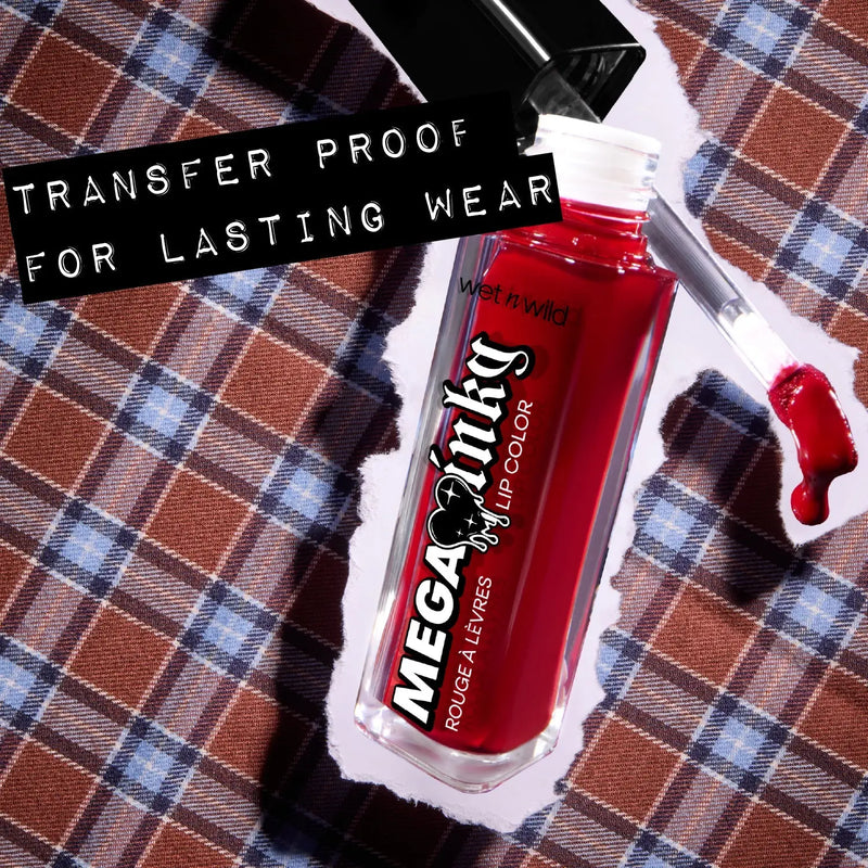 Wet n Wild Mega Inky Lip Color Red Revival
