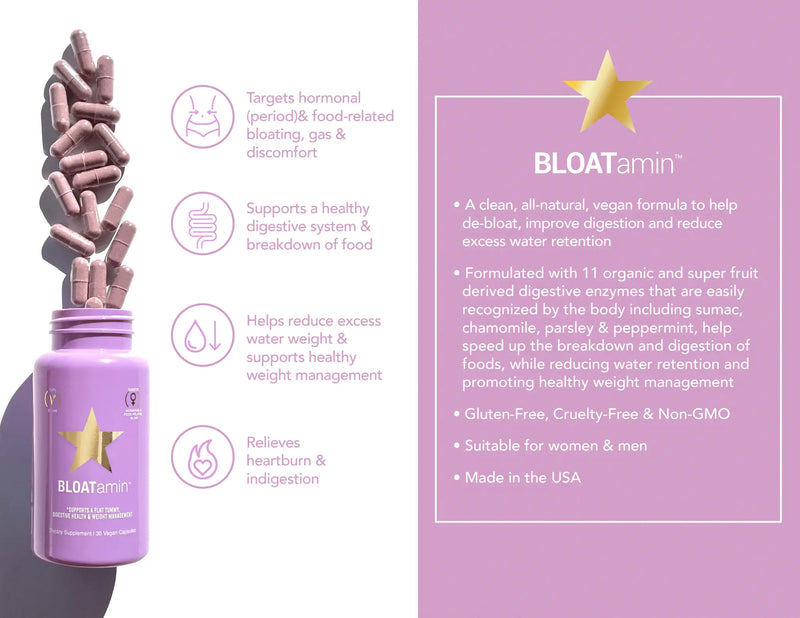 Hairtamin Bloatamin Capsules