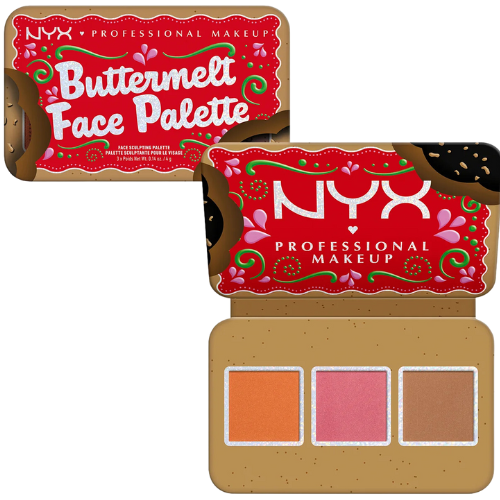 Holiday Buttermelt Face Palette Light/Medium