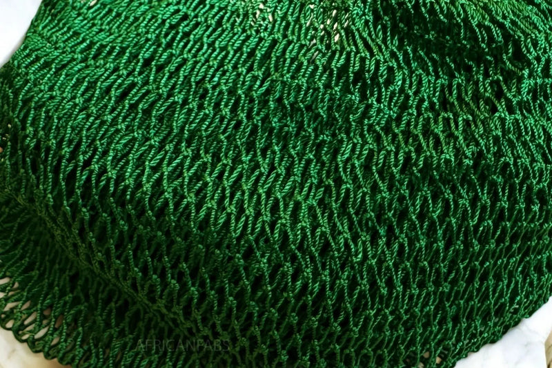 African Fabs African Net Sponge Sapo Green