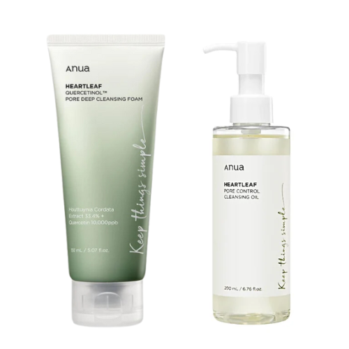 Anua Heartleaf Double Cleansing Set