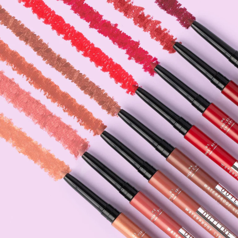 Astra Make Up Outline Waterproof Lip Pencil Quick Brick