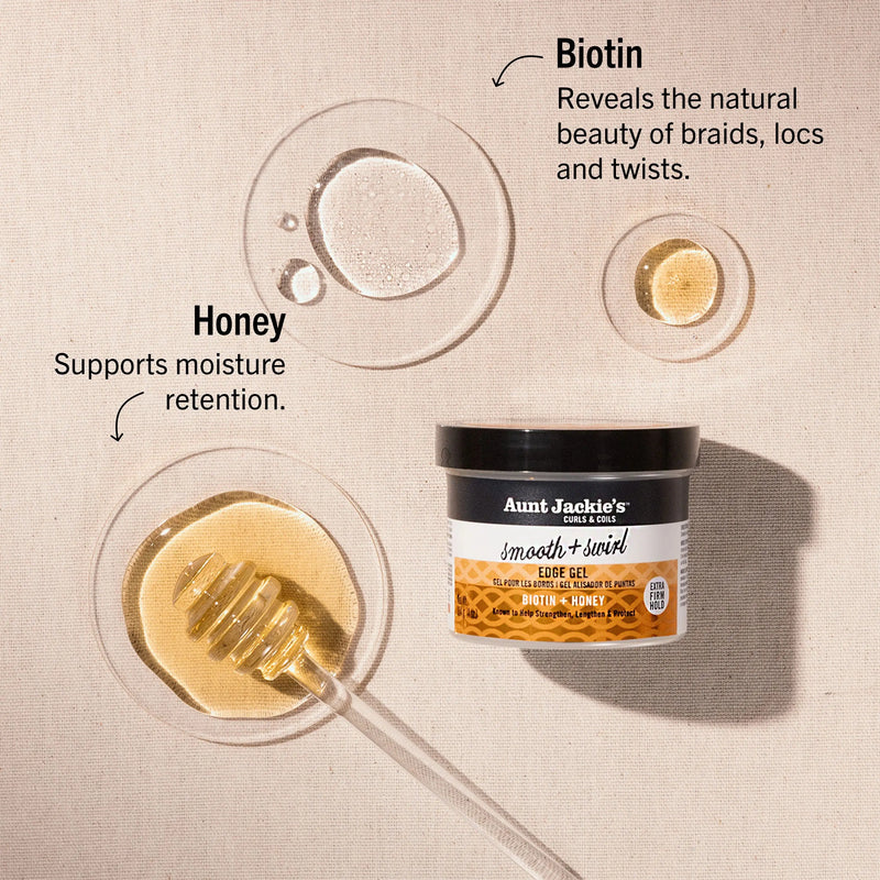 Aunt Jackie's Biotin + Honey Edge Gel