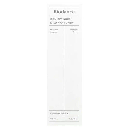 Biodance Skin Refining Mild PHA Toner