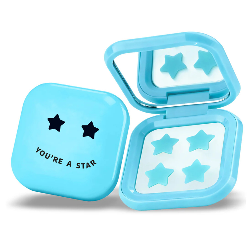 Biovene Pimple Star Patches & Mirror Case Blue