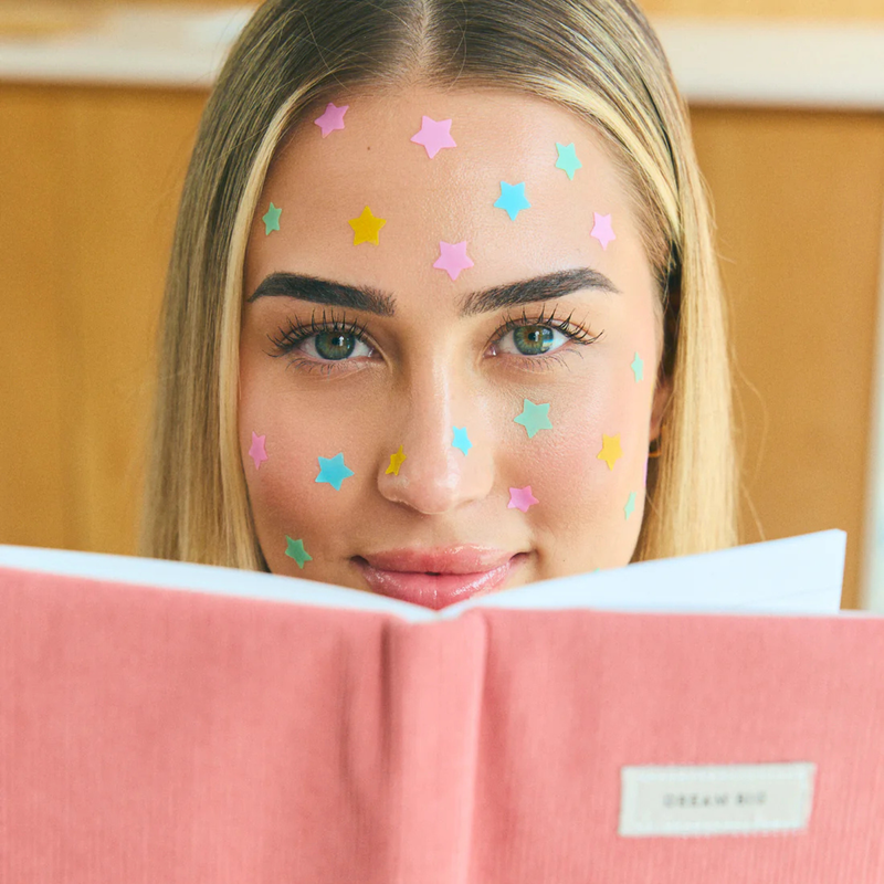 Biovene Pimple Star Patches & Mirror Case Blue