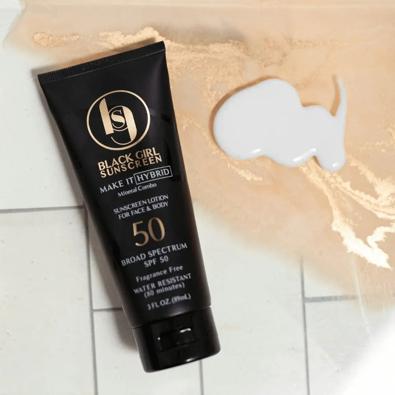 Black Girl Make It Hybrid SPF 50 Sunscreen