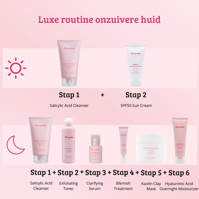 Boozyshop Luxe Routine Onzuivere Huid