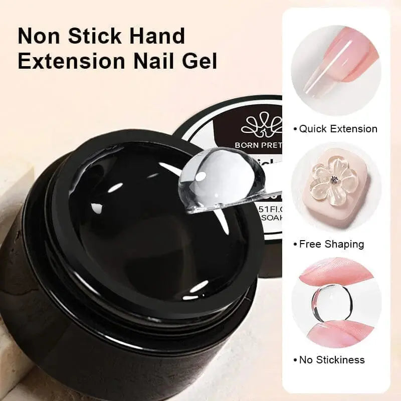 Born Pretty Pure Color & Glitter Non Stick Hand Extension Gel NEG01