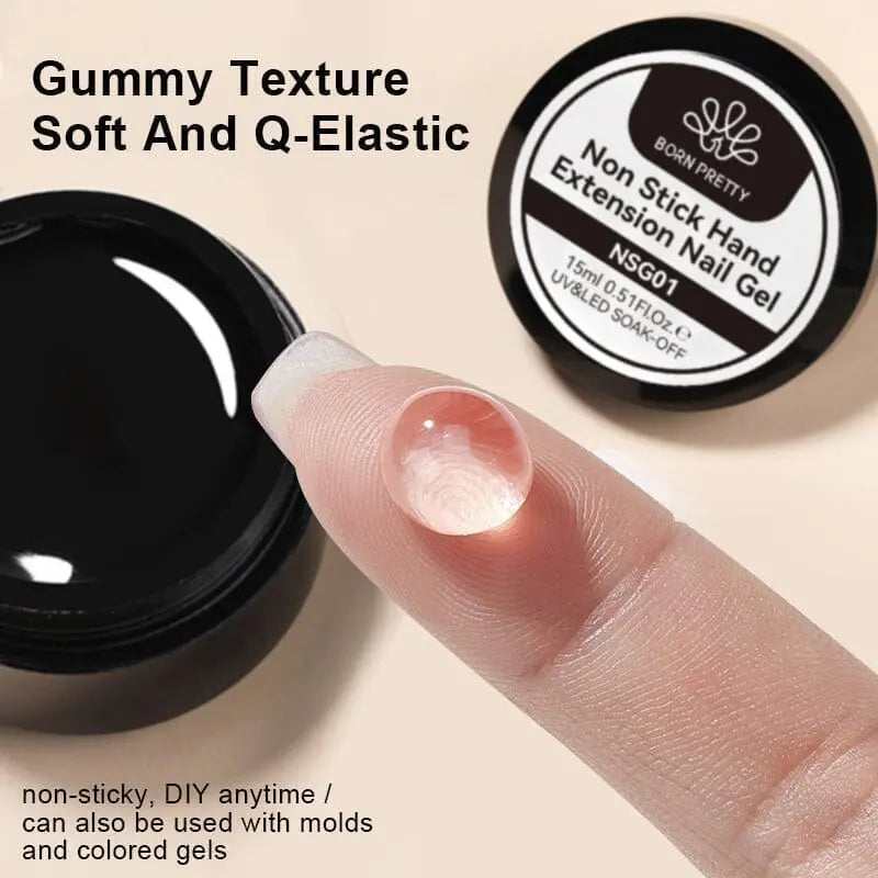 Born Pretty Pure Color & Glitter Non Stick Hand Extension Gel NEG04