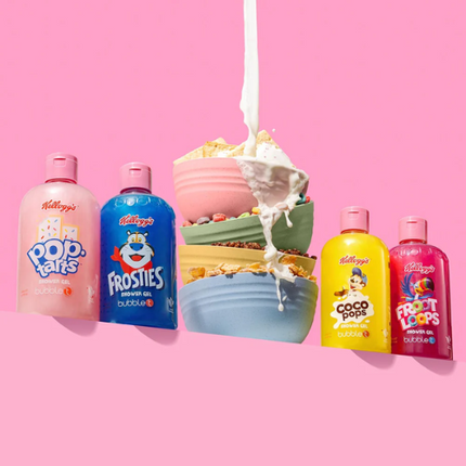 Bubble T Cosmetics x Kellogg's Bath & Shower Gel In Frosties