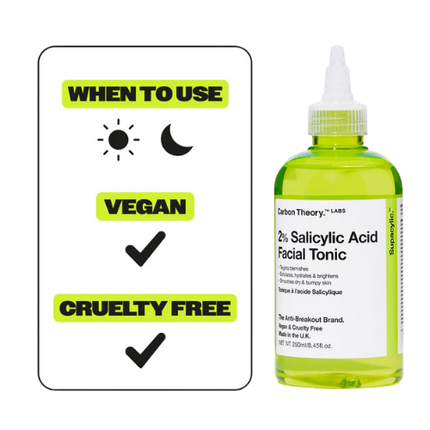 Carbon Theory Salicylic Acid 2% Facial Tonic