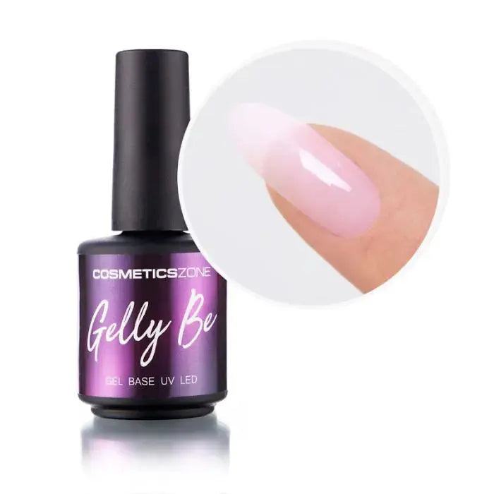 Cosmetics Zone Hypoallergenic Gel Base Gelly BE Plus Milky Pink