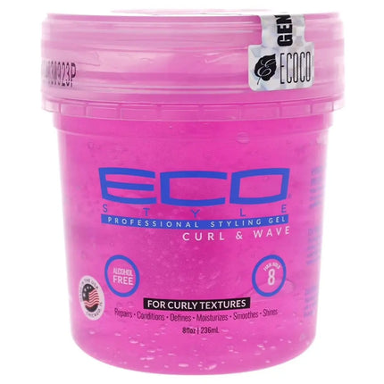 EcoStyle Styling Gel Curl & Wave Pink