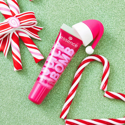 Essence Juicy Bomb Xmas Edition Shiny Lipgloss Set 01 Holly Jolly, Juicy!