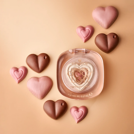 Essence Love It A Choco' Lot! Highlighter Glaze 01 Heartbeats & Choco Treats!