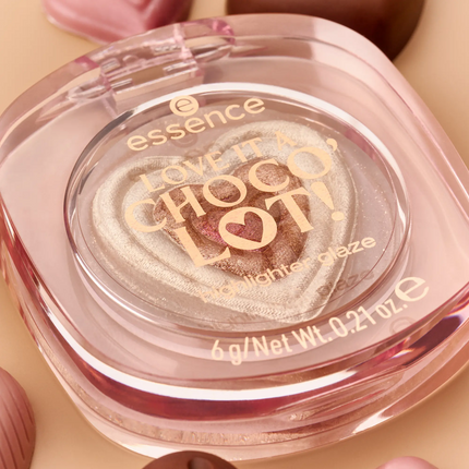 Essence Love It A Choco' Lot! Highlighter Glaze 01 Heartbeats & Choco Treats!