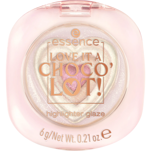 Essence Love It A Choco' Lot! Highlighter Glaze 01 Heartbeats & Choco Treats!