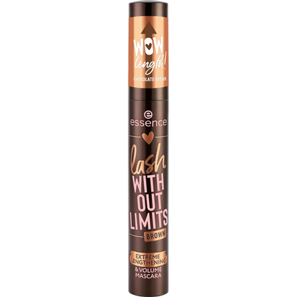 Essence Love It A Choco' Lot! lash Without Limits Brown Extreme Lenghtening & Volume Mascara 01 Chocolate Fixes Everything!