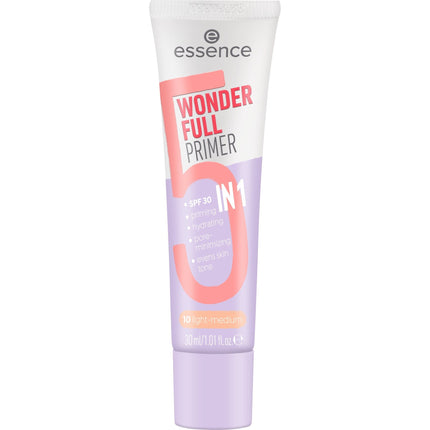 Essence Wonder Full Primer 5 In 1 10 Light-Medium