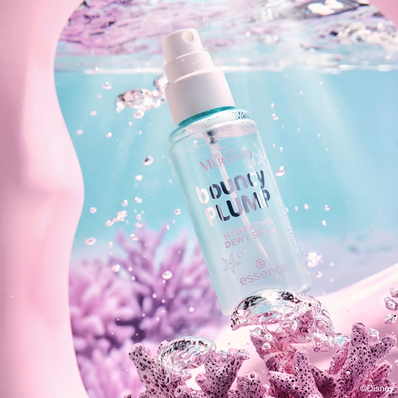 Essence X Disney The Little Mermaid Bouncy Plump Hydrating Dewy Spray Make A Splash