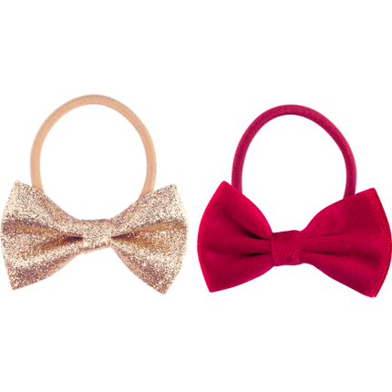 Essence Xmas Kisses Hair Ties 01 Mistletoe's Bow, Kiss Below!