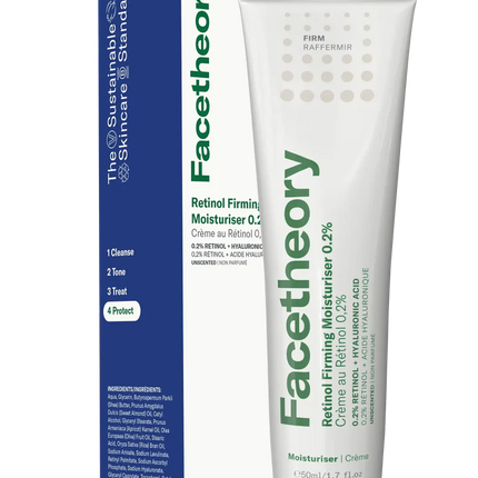 Facetheory Retinol Firming Moisturiser 0.2% Unscented