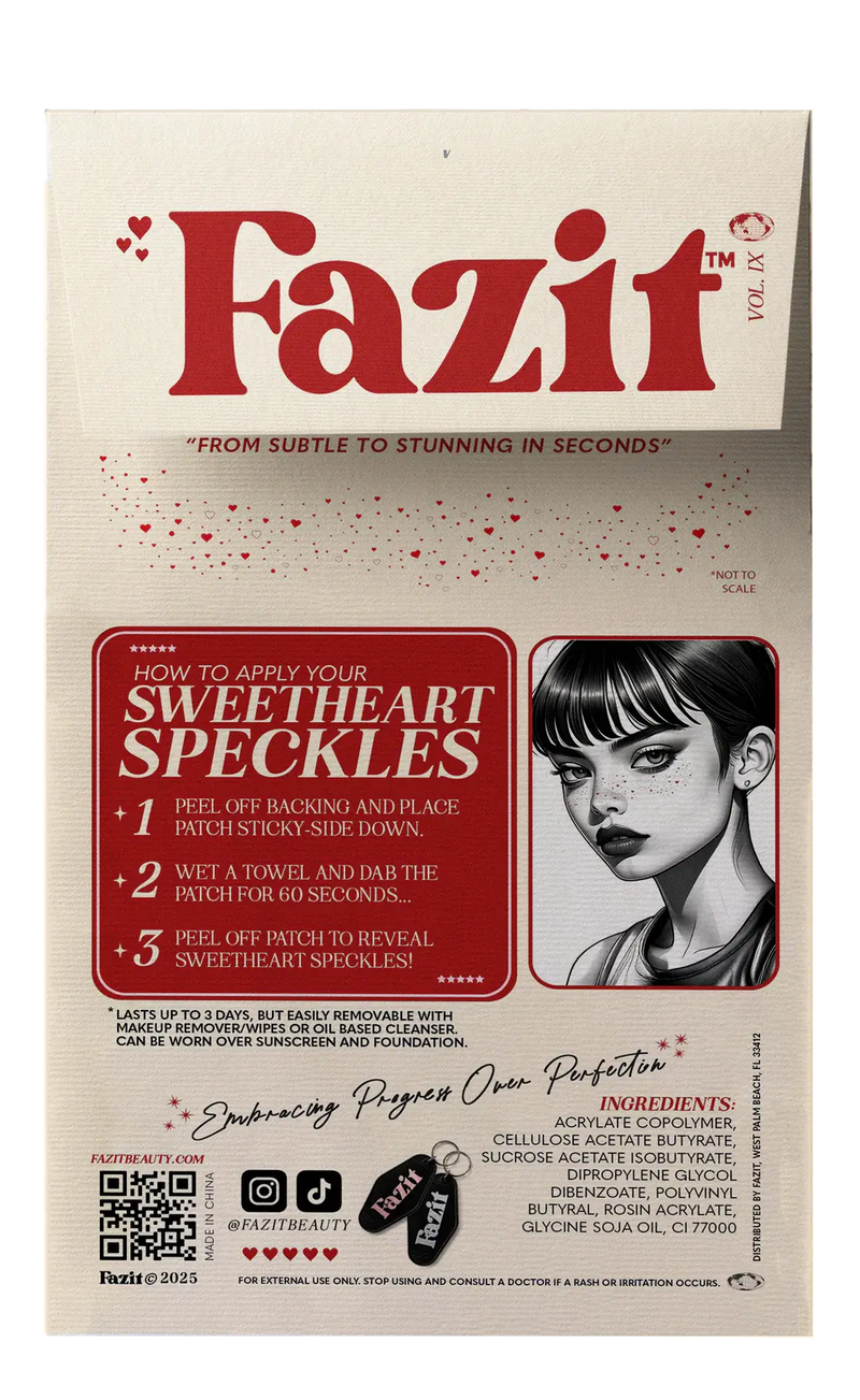 Fazit Make Up Patches Sweetheart Speckles Limited Edition