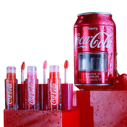 Glamlite x Coca-Cola Cherry Lip Gloss Set