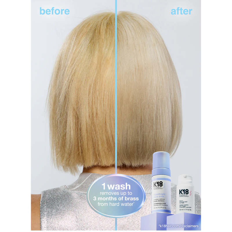 K18 Hair TripleBright Oxidation Defense Purple Shampoo