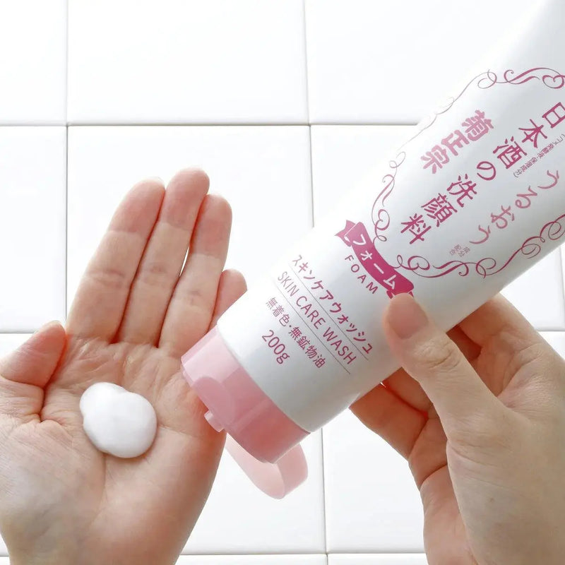 Kiku Masamune Sake Skin Care Foaming Face Wash