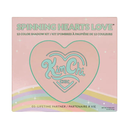 KimChi Chic Beauty Spinning Hearts Love Palette Lifetime Partner