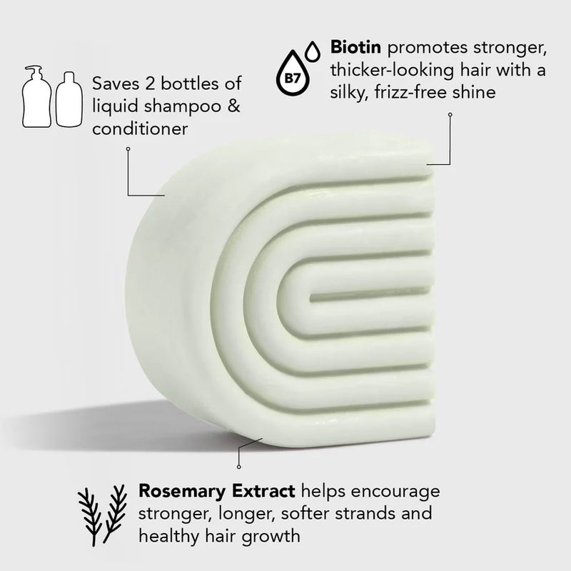 Kitsch Rosemary & Biotin Volumizing Solid Conditioner Bar