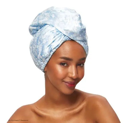 Kitsch x Bridgerton Satin-Wrapped Hair Towel Turban