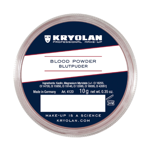 Kryolan Professional Make-up Blood Powder Dark 10 Gr.