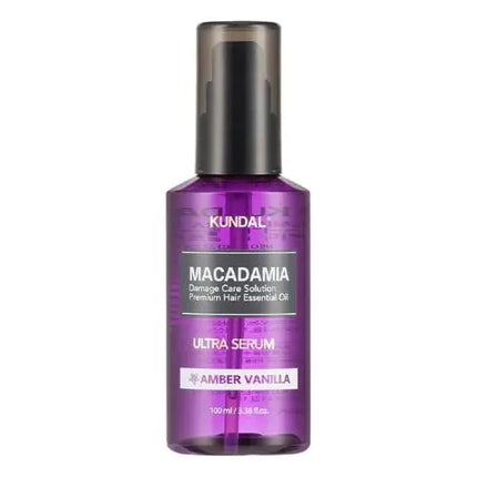 Kundal Macadamia Hair Serum Amber Vanilla