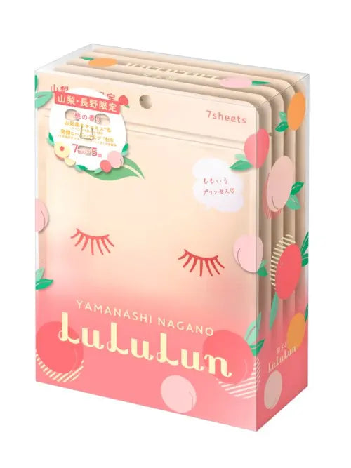 LuLuLun Premium Sheet Mask Yamanashi Peach 7-Pack